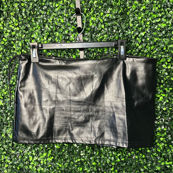 SHEIN Dresses & Skirts - Leather skirt